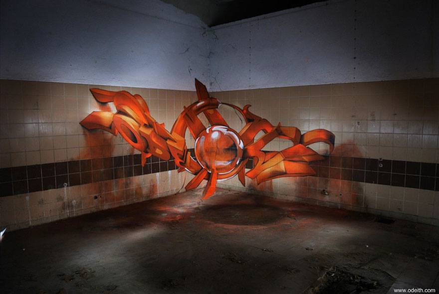 Street art : des sculptures flottant dans les airs !