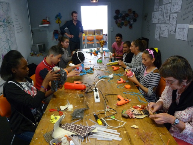 Stage de théâtre et arts plastiques au Satellite Brindeau