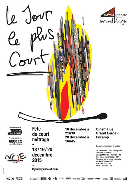 La Fête du court-métrage à Fécamp et Yvetot en décembre !