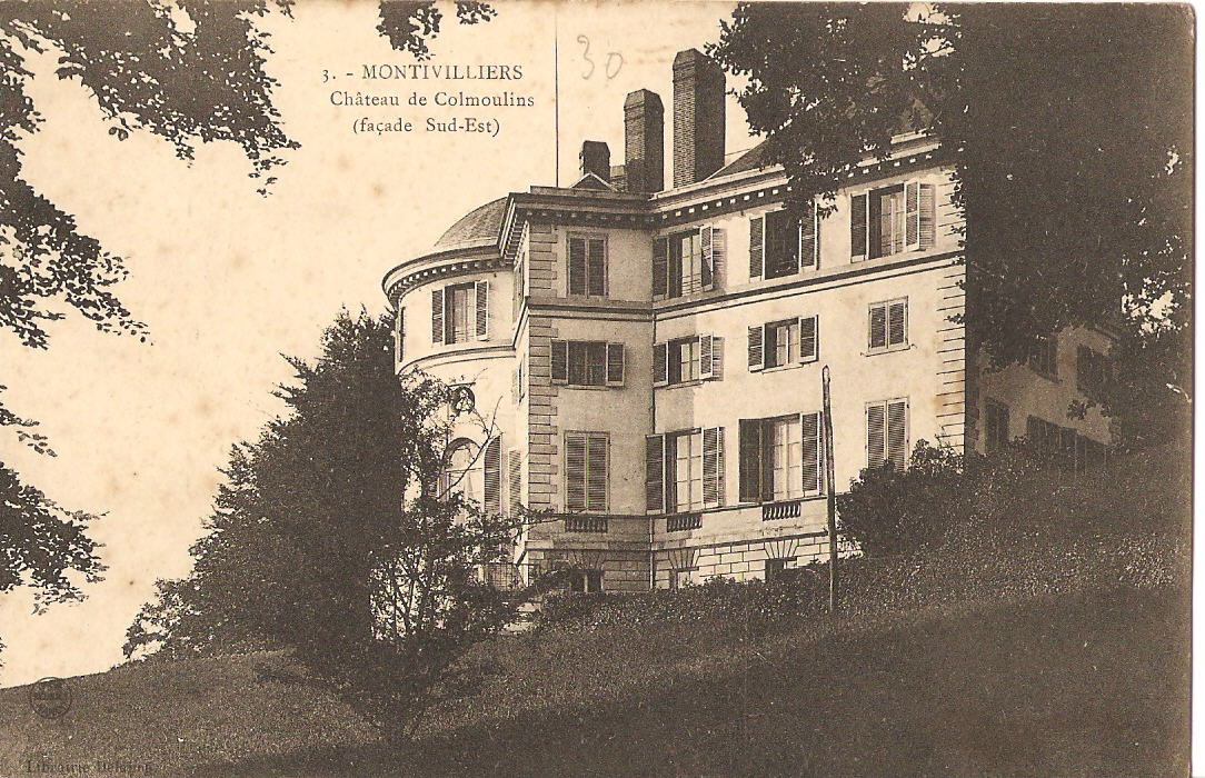 Histoire du château de Colmoulins