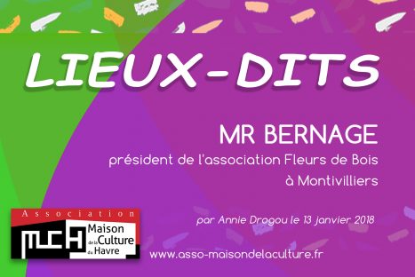 LIEUX-DITS  Mr Bernage