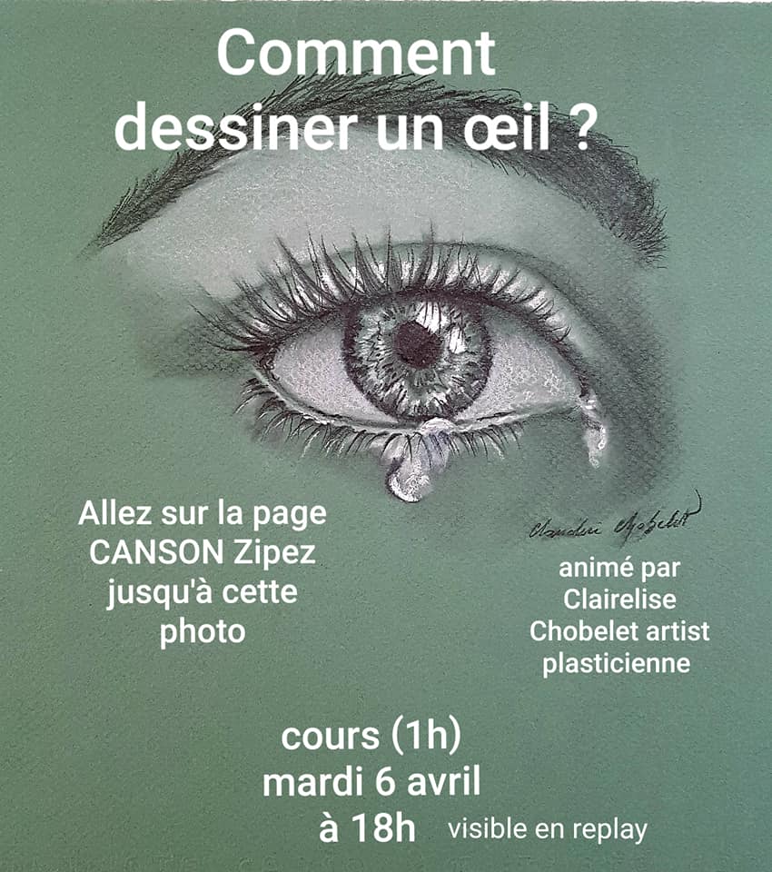 Cours de dessin en direct par Clairelise Chobelet