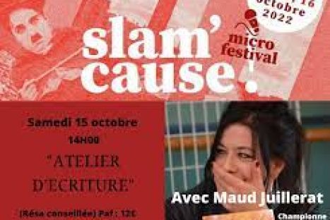 FESTIVAL DE SLAM « SLAM CAUSE »