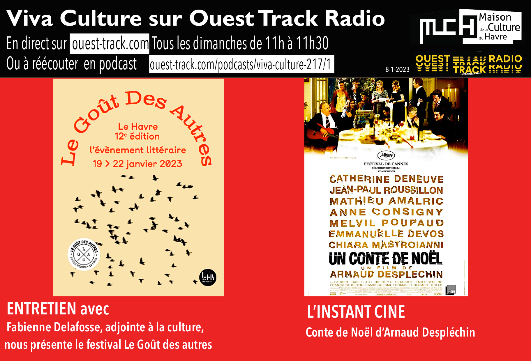 VIVA CULTURE 8 JANVIER 2023