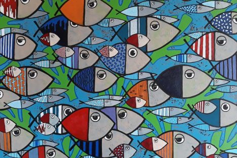 Exposition « Poisson d&rsquo;avril » Luc Michel du 5 avril au 1er mai 2024