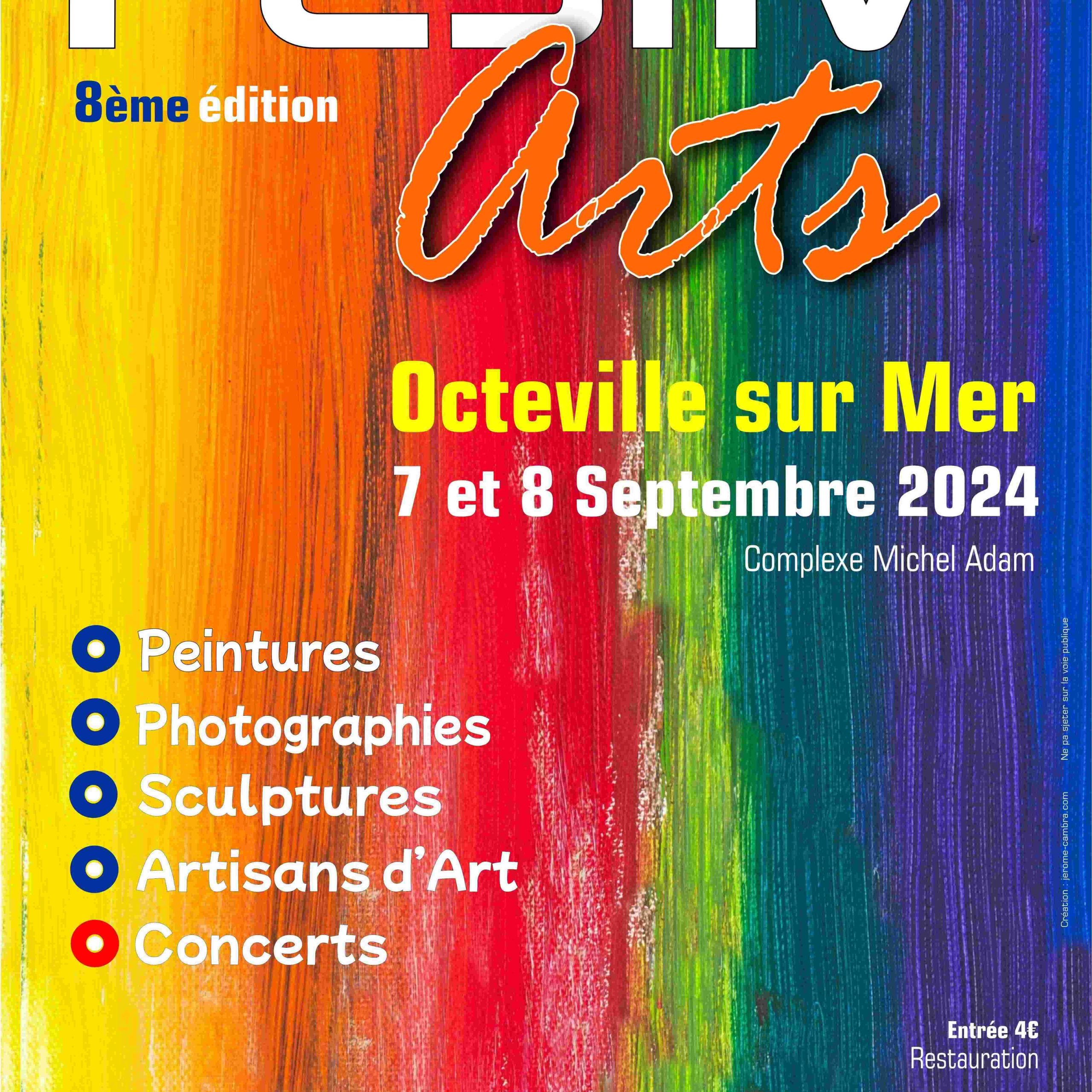 8ème édition de Festiv’Arts à Octeville sur Mer, les 7 et 8 septembre