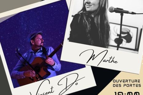 Marthe et Vincent Do, chansons au Tadam le 27 septembre