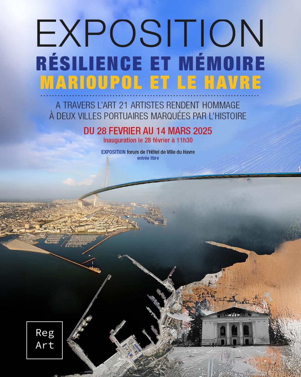 Exposition « Résilience et mémoire : Marioupol – Le Havre »