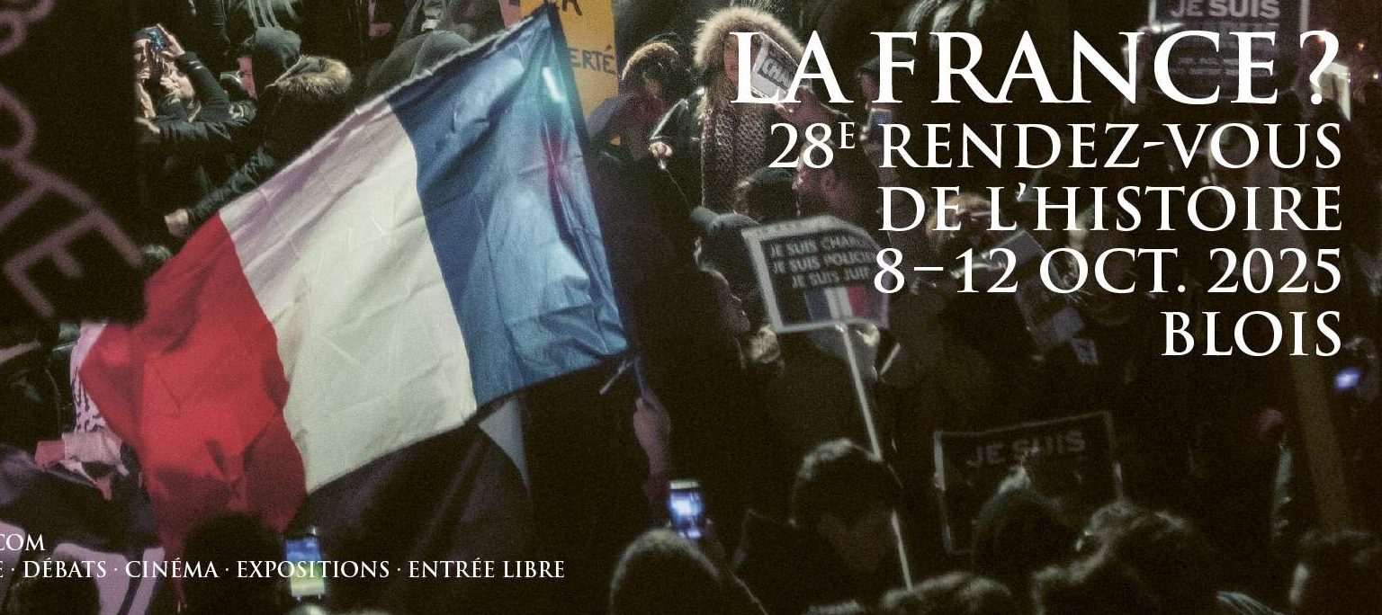 Les rendez-vous de l&rsquo;Histoire Blois / 28e édition – du 8 au 12 octobre 2025