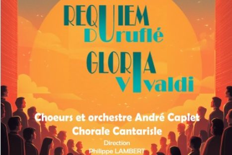 Concert Duruflé & Vivaldi par les choeurs et l&rsquo;orchestre André Caplet le 9