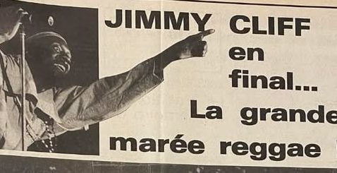 La mort du chanteur Jimmy Cliff, venu en Juin 1984 au Havre