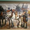 Raimond Lecourt : Le charretier, quai Colbert 1924