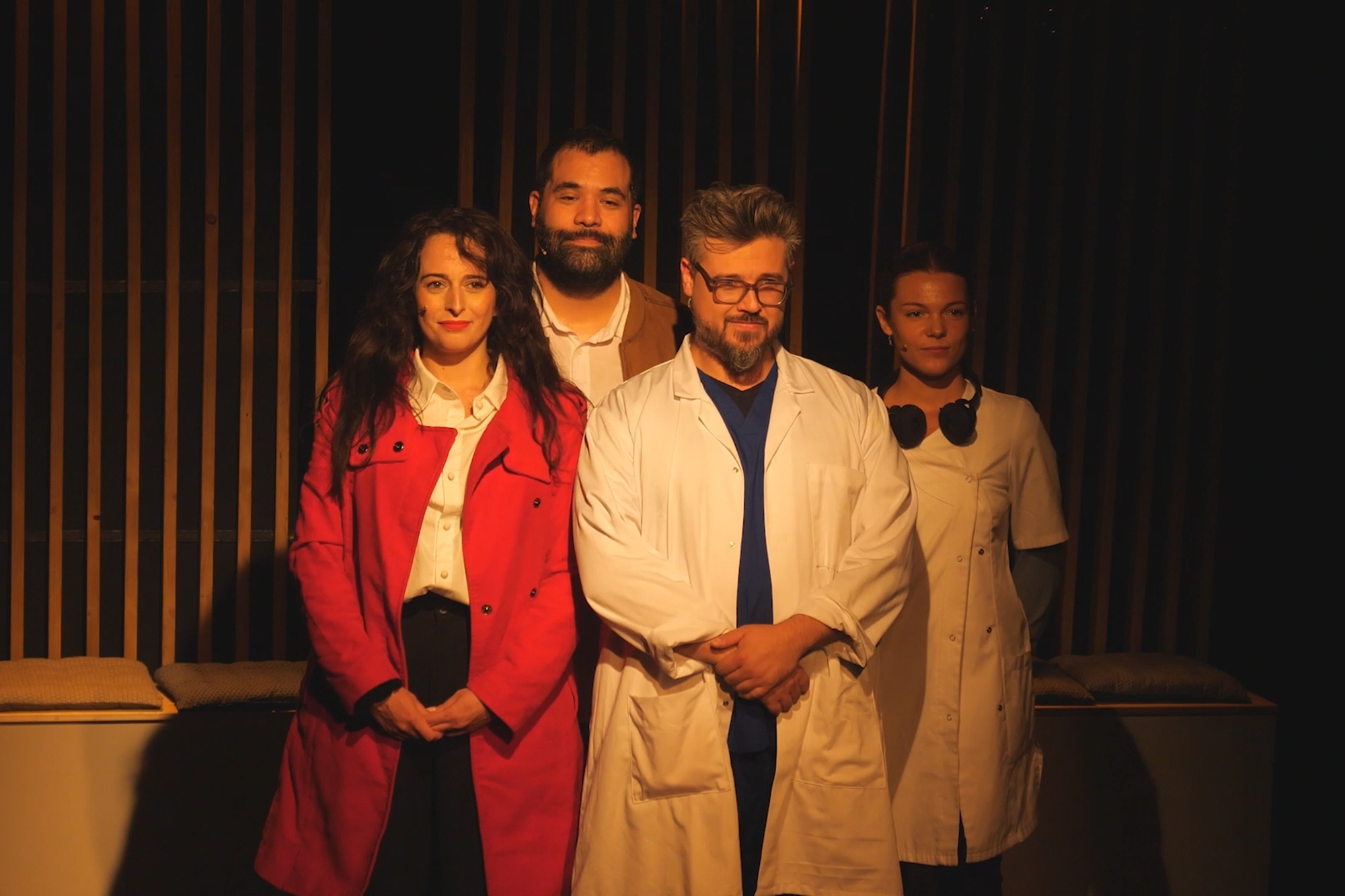 Vendredi 18 et samedi 19 septembre à 20h, spectacle musical « Salle d’attente » au Petit Théâtre.
